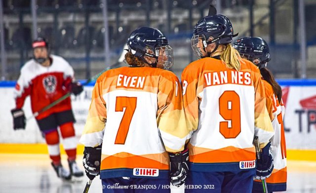 Photo hockey match Netherlands - Austria le 24/04/2022