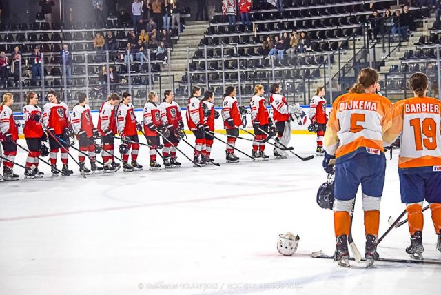 Photo hockey match Netherlands - Austria le 24/04/2022
