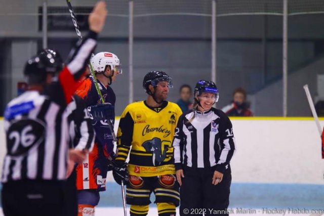 Photo hockey match Clermont-Ferrand - Chambéry le 23/04/2022