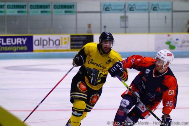 Photo hockey match Clermont-Ferrand - Chambéry le 23/04/2022