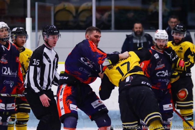 Photo hockey match Clermont-Ferrand - Chambéry le 23/04/2022