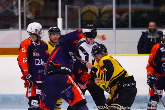 Photo hockey match Clermont-Ferrand - Chambéry le 23/04/2022