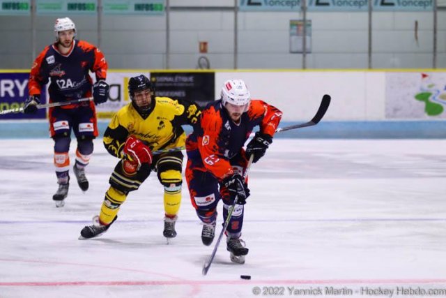 Photo hockey match Clermont-Ferrand - Chambéry le 23/04/2022