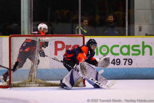 Photo hockey match Clermont-Ferrand - Chambéry le 23/04/2022