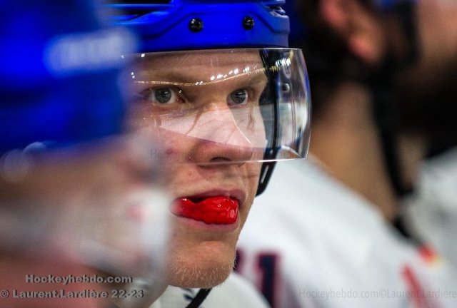 Photo hockey match Grenoble  - Berlin le 01/09/2022