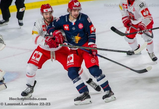 Photo hockey match Grenoble  - Mountfield le 03/09/2022