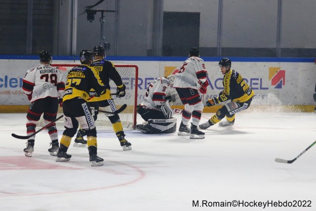 Photo hockey match Rouen - Nice le 09/09/2022