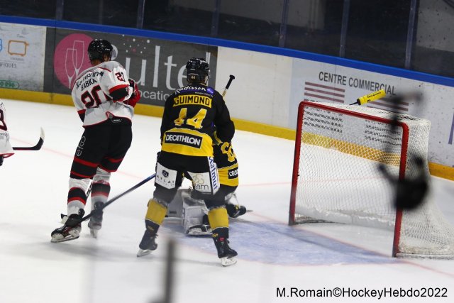 Photo hockey match Rouen - Nice le 09/09/2022