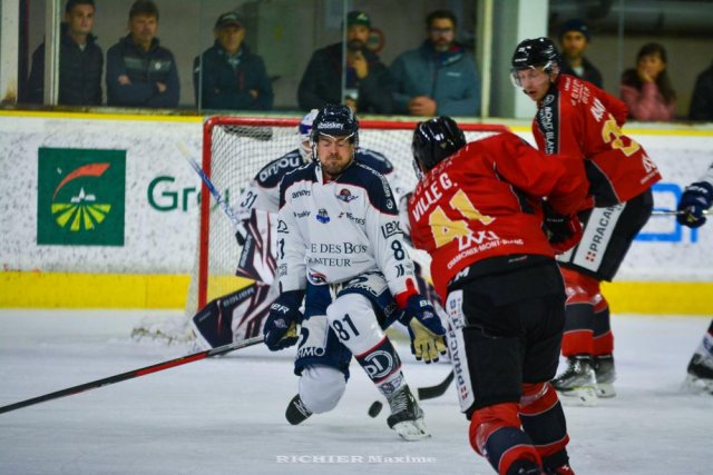Photo hockey match Chamonix  - Angers  le 20/09/2022