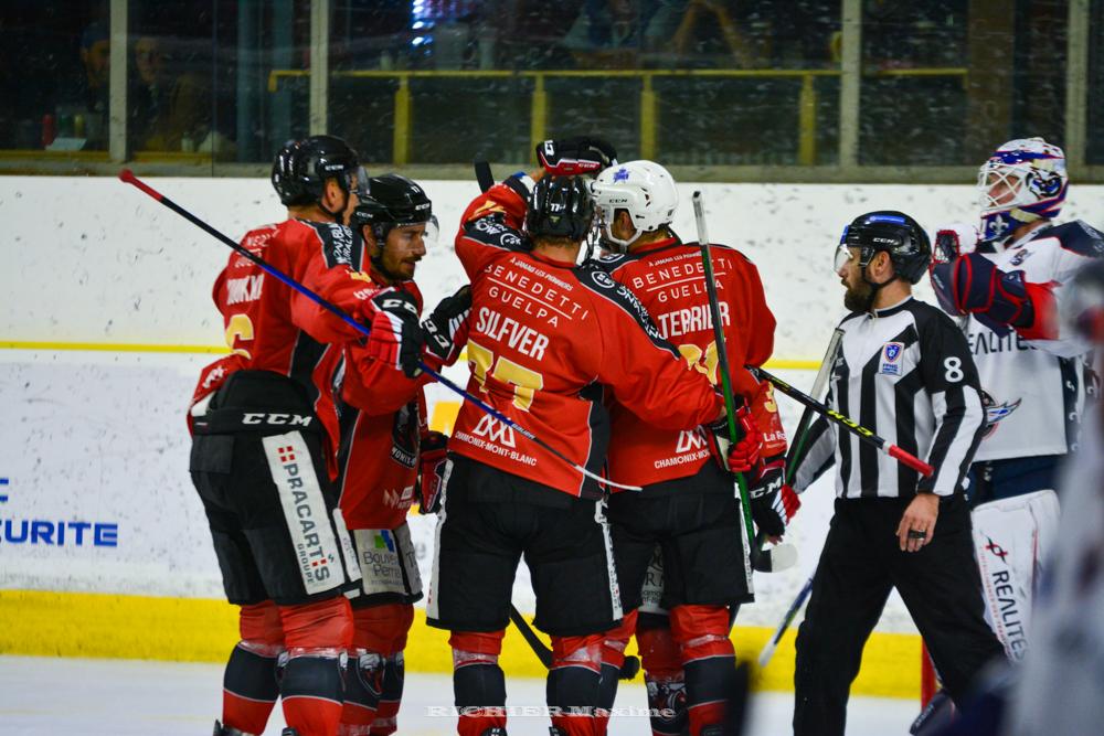 Chamonix  2 - 4 Angers 