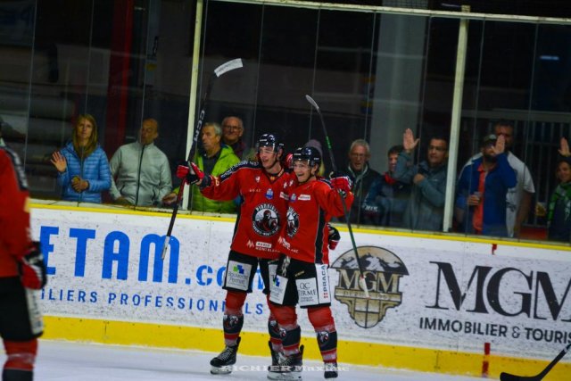 Photo hockey match Chamonix  - Angers  le 20/09/2022