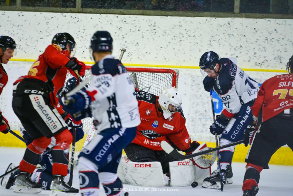 Chamonix  2 - 4 Angers 