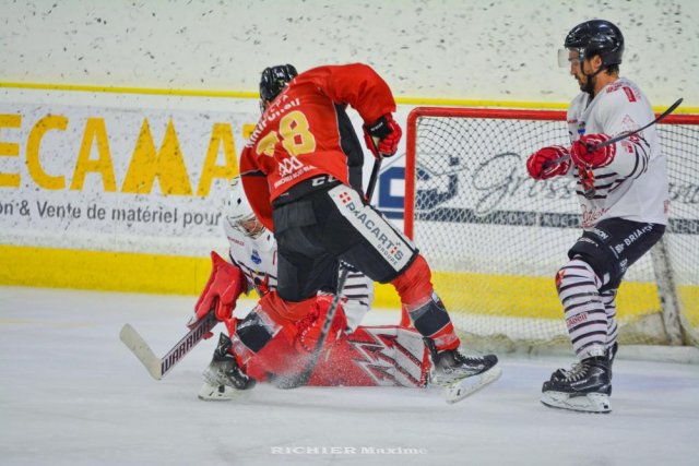 Photo hockey match Chamonix  - Briançon  le 23/09/2022
