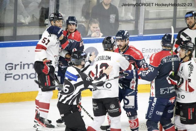 Photo hockey match Angers  - Bordeaux le 23/09/2022