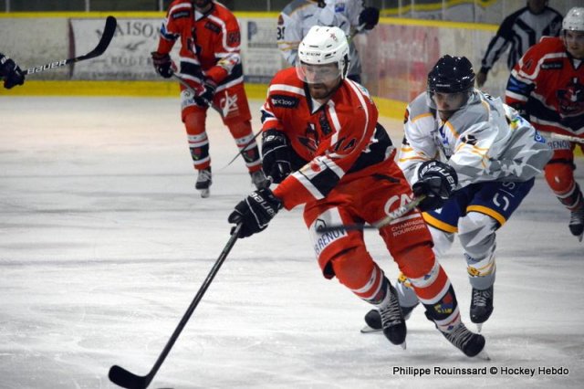 Photo hockey match Dijon  - Châlons-en-Champagne le 24/09/2022