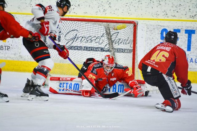 Photo hockey match Chamonix  - Nice le 30/09/2022