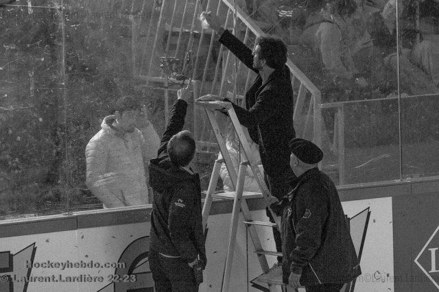 Photo hockey match Grenoble  - Frolunda-Gothenburg  le 04/10/2022