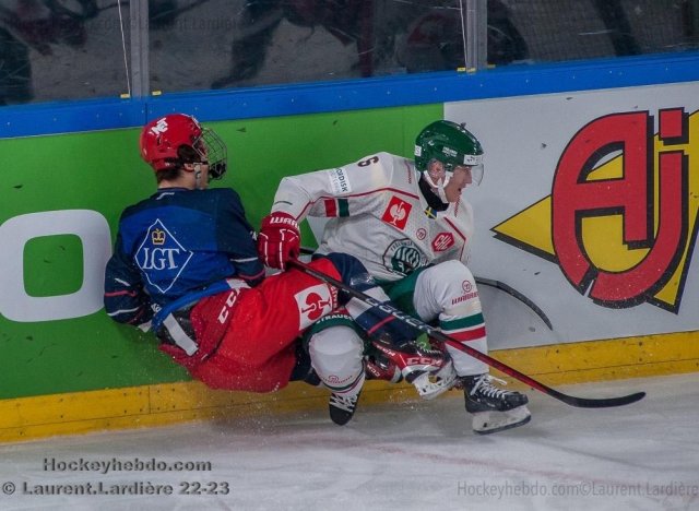 Photo hockey match Grenoble  - Frolunda-Gothenburg  le 04/10/2022