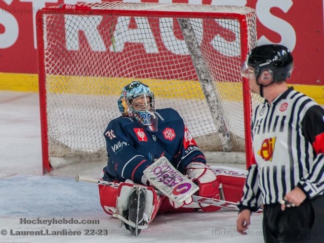 Photo hockey match Grenoble  - Frolunda-Gothenburg  le 04/10/2022