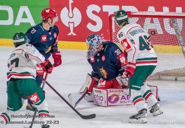 Photo hockey match Grenoble  - Frolunda-Gothenburg  le 04/10/2022