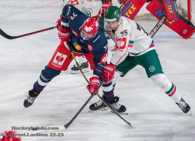 Photo hockey match Grenoble  - Frolunda-Gothenburg  le 04/10/2022