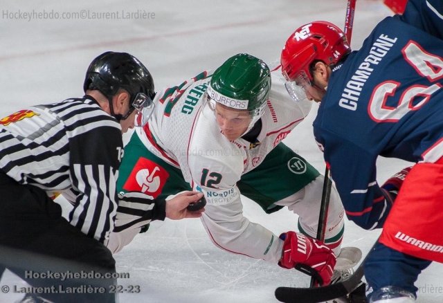 Photo hockey match Grenoble  - Frolunda-Gothenburg  le 04/10/2022