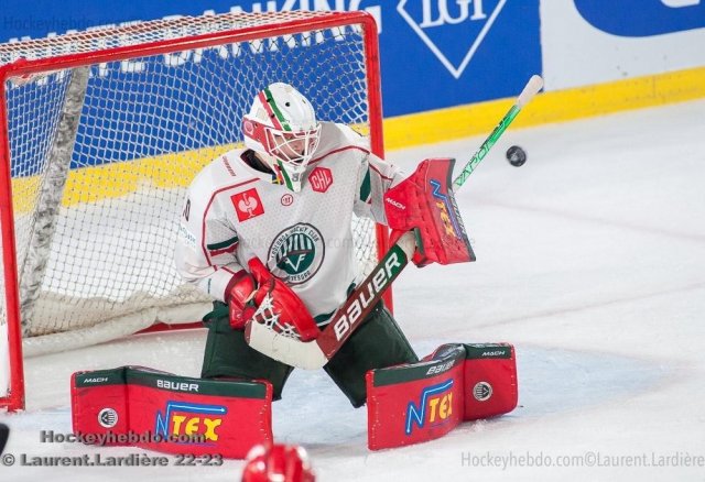 Photo hockey match Grenoble  - Frolunda-Gothenburg  le 04/10/2022