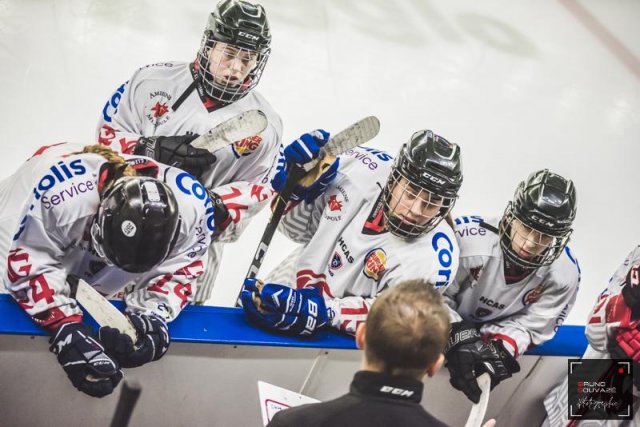 Photo hockey match Cergy-Pontoise / Féminin - Amiens / Féminin le 08/10/2022