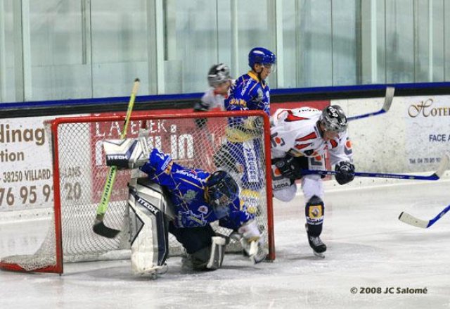 Photo hockey match Villard-de-Lans - Grenoble  le 25/09/2007