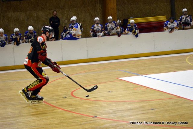 Photo hockey reportage N1 : Le survol des Rapaces