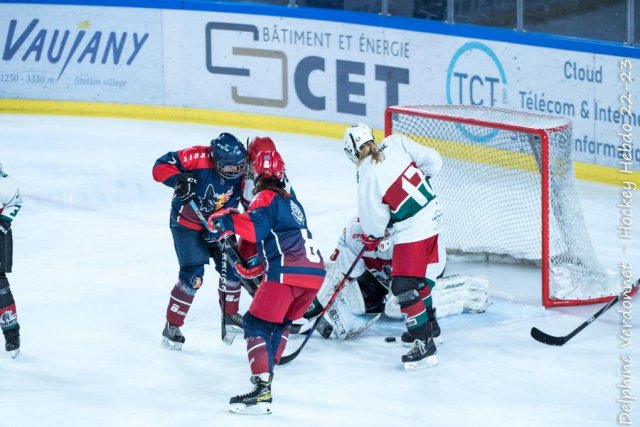 Photo hockey match Grenoble / Féminin - Bordeaux / Féminine le 15/10/2022
