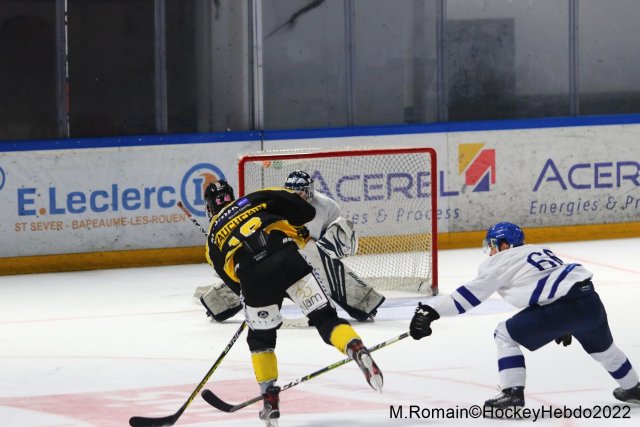 Photo hockey match Paris (FV) - Rouen le 18/10/2022