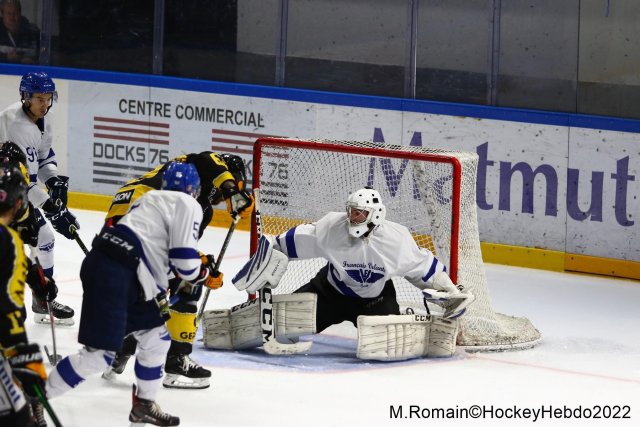 Photo hockey match Paris (FV) - Rouen le 18/10/2022