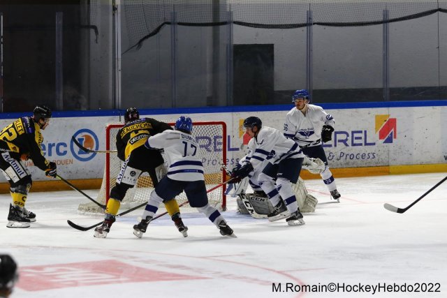 Photo hockey match Paris (FV) - Rouen le 18/10/2022