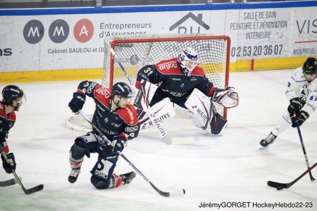 Photo hockey match Angers  - Gap  le 21/10/2022