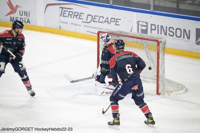 Photo hockey match Angers  - Grenoble  le 23/10/2022