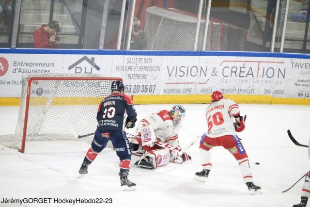 Photo hockey match Angers  - Grenoble  le 23/10/2022