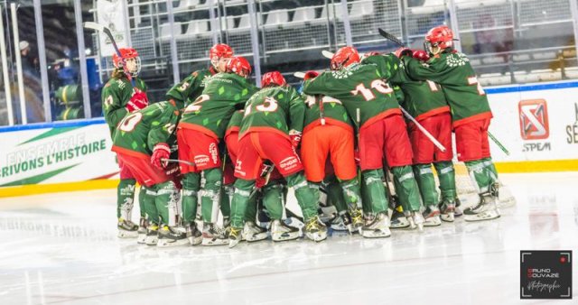 Photo hockey match Cergy-Pontoise U20 - Mulhouse U20 le 23/10/2022