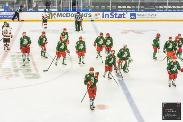 Photo hockey match Cergy-Pontoise U20 - Mulhouse U20 le 23/10/2022