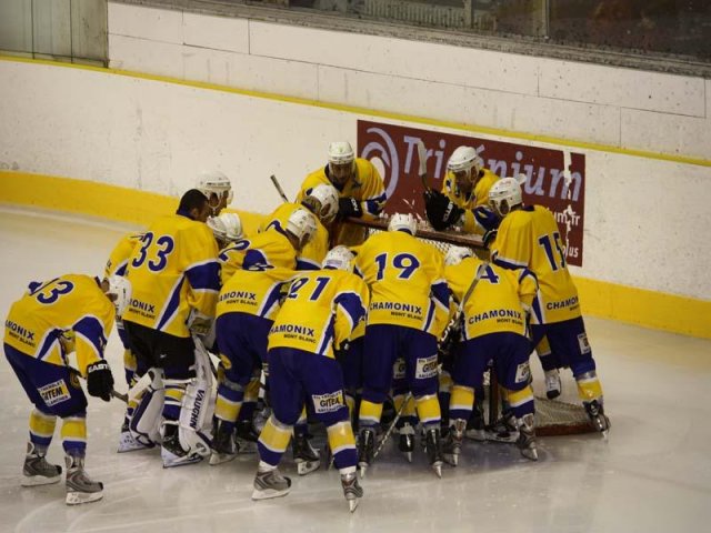 Photo hockey reportage Amical : Chamonix - Villard de Lans