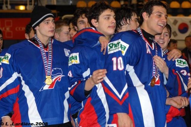 Photo hockey album France - Corée ( CDM U18)