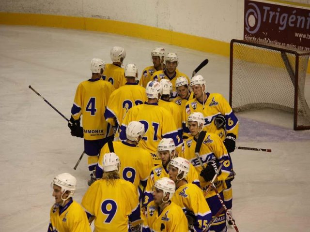 Photo hockey reportage Amical : Chamonix - Villard de Lans
