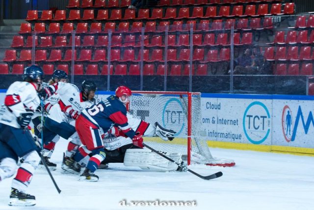 Photo hockey match Grenoble U20 - Caen U20 le 30/10/2022