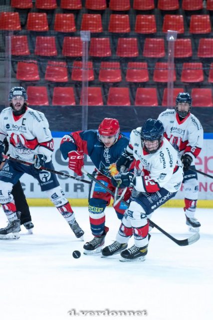Photo hockey match Grenoble U20 - Caen U20 le 30/10/2022