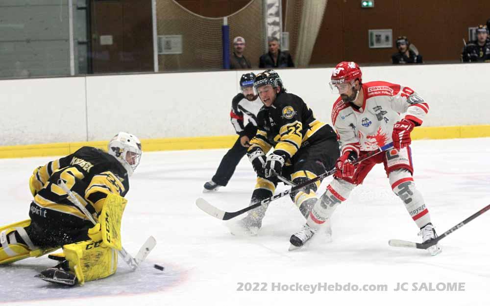 Chambéry 1 - 7 Grenoble 