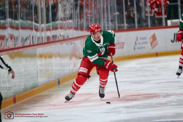 Photo hockey match Lausanne - Bern le 04/11/2022