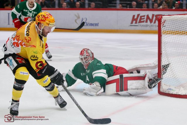 Photo hockey match Lausanne - Bern le 04/11/2022