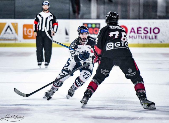 Photo hockey match Bordeaux - Angers  le 04/11/2022