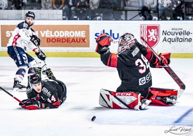 Photo hockey match Bordeaux - Angers  le 04/11/2022