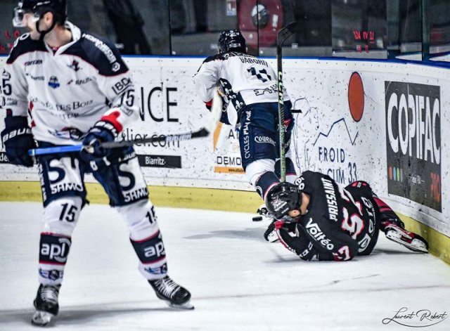 Photo hockey match Bordeaux - Angers  le 04/11/2022